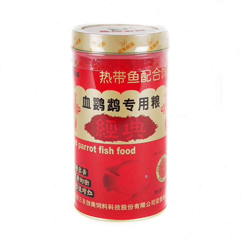 Sanyou Chuangjian gold classic color-enhancing Jiapin blood parrot fish feed red-enhancing fish food map fish food manufacturer