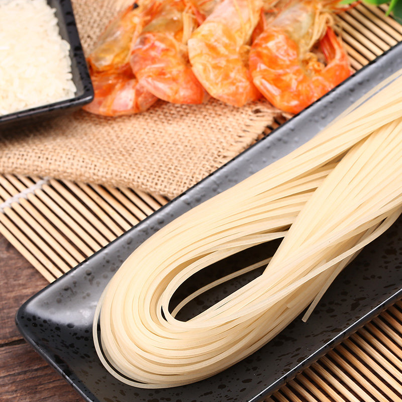 Old blacksmith Wenzhou special production in coarse powder dry rice flour fried rice powder Tommy line bridge handmade dry rice line 5 catty