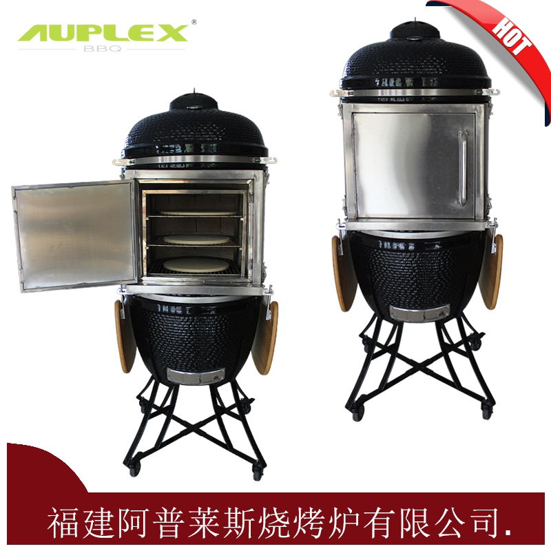 Aples Barbecue Grill Fruit Wood Pizza Oven Fruit Wood Steak Wood Steak Oven Ceramic Charcoal Barbecue Grill