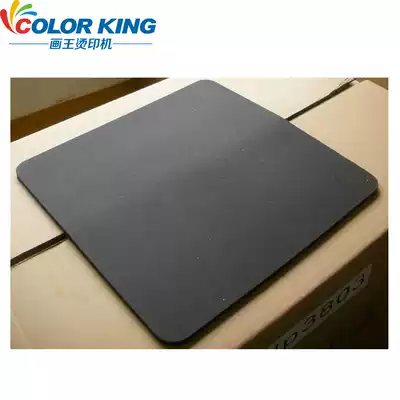 Factory direct thermal transfer high temperature resistant silicone pad black 8mm thick 38*38cm transfer special silicone