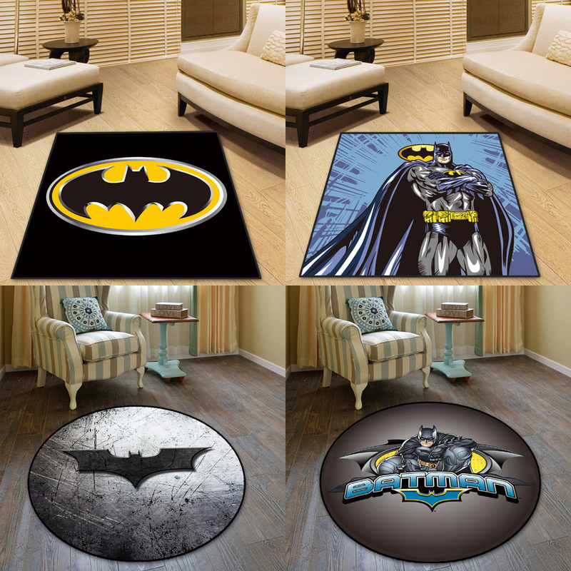 Dc Comics Batman Machine Washable Non-Slip Carpet for Home Bedroom Boys' Room Foyer Floor Chair Hanging Basket Drum Pad Dc Comics Batman Machine Washable Non-Slip Carpet for Home Bedroom Boys' Room Foyer Floor Chair Hanging Basket Drum Pad