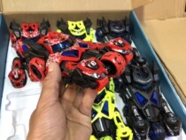 Explosive Mingyuan simulation alloy model three-in-one Batman catapult launch chariot motorcycle sound and light toys