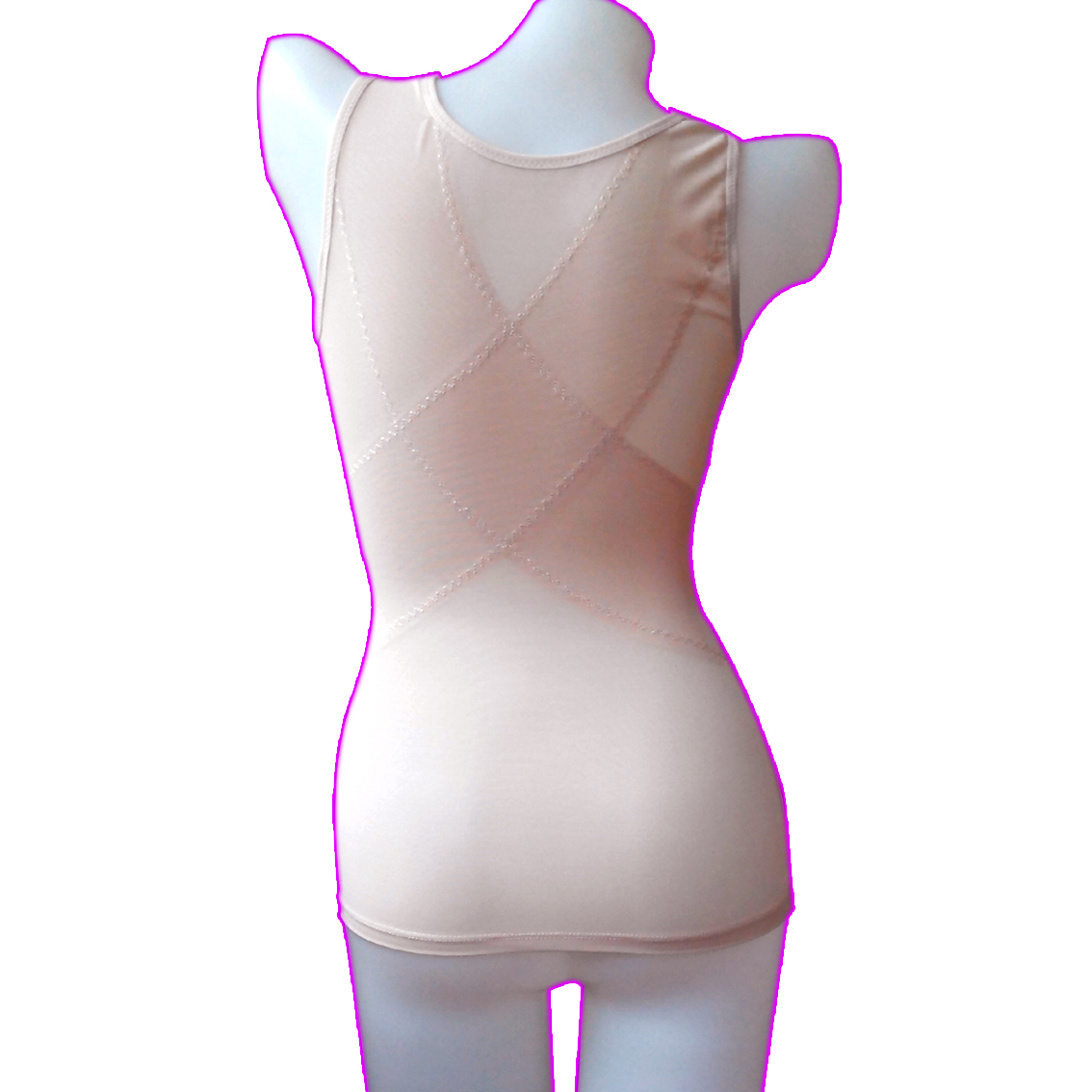 Mùa hè siêu mỏng cơ thể nhựa giảm béo phù hợp với cơ thể bụng corset vest chùm chùm corset corset ao nguc