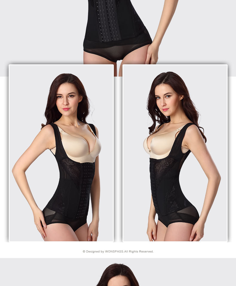 Phần cơ thể định hình phù hợp với cơ thể chia corset cơ thể sau sinh Bụng cơ thể đồ lót eo hông bụng săn chắc áo lót nam