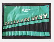 Shida tools 8 pieces 12 pieces 8-19 fully polished dual-use quick pull set) Ratchet wrench 08008 09040
