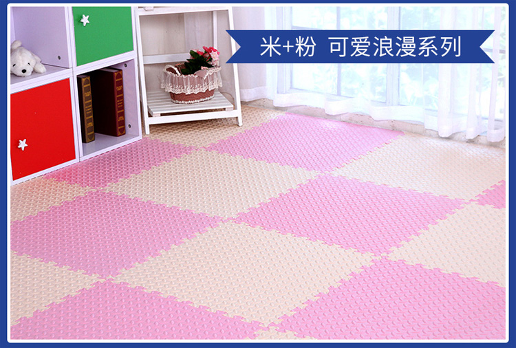 Bọt xốp mat phòng ngủ ký túc xá nhà leo mat dày khâu vuông mat lớn khâu 60x60 thảm đá siêu thấm