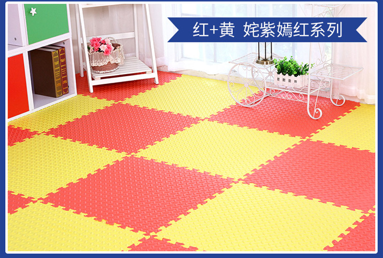 Bước vào câu đố gạo ký túc xá phòng ngủ nhà lát gạch đầy đủ trẻ em khâu 60x60 vuông xốp thảm welcome