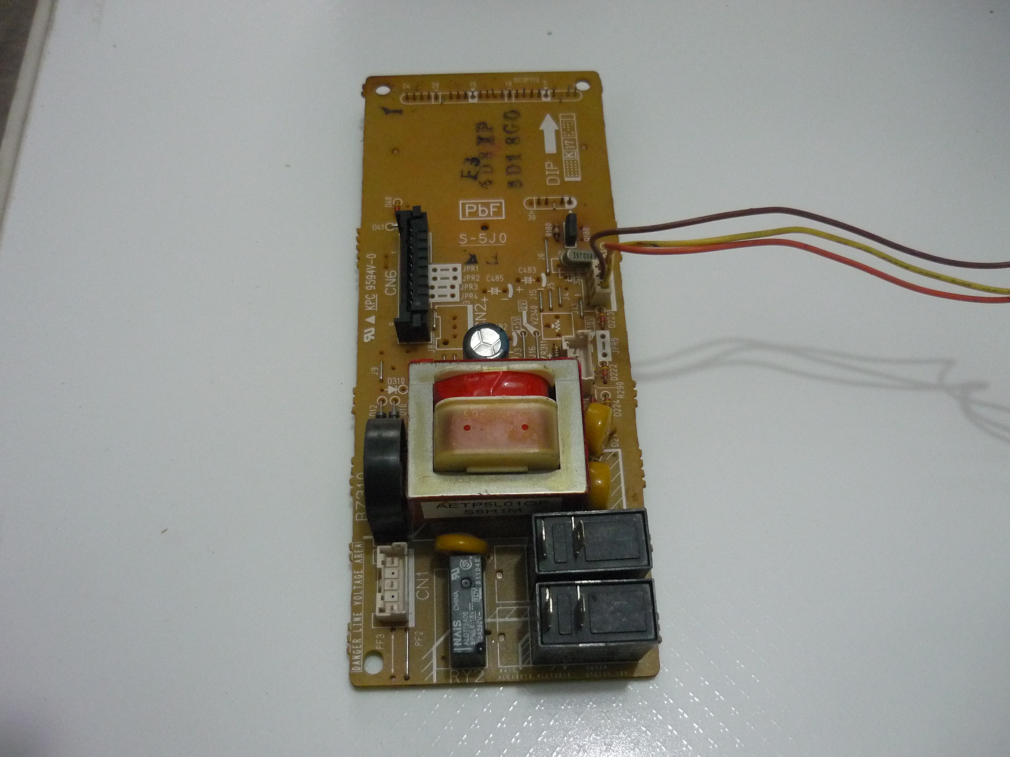 Original Fitted Pine lower microwave NN-K5541JF accessories MOTHERBOARD BOARD CONTROL BOARD ELECTRONIC DISPLAY CIRCUIT BOARD