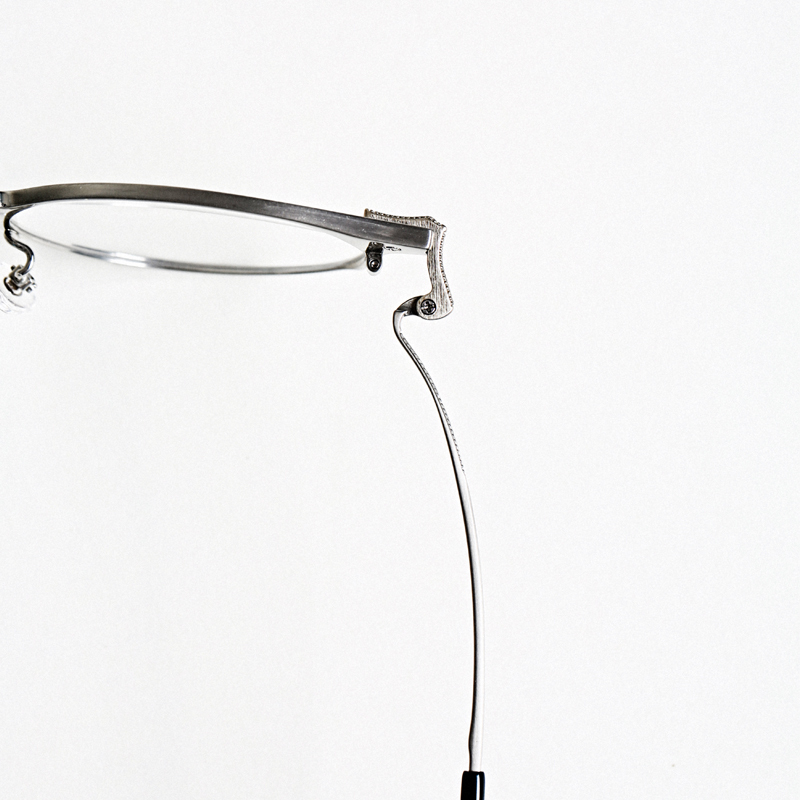 Bow 2.0 Boston Pear-Shaped Self-Innovation Full Titanium Eyeglass Frame Ultra-Light Ip Electroplating Unisex Suitable for Prescription Lenses Bow 2.0 Boston Pear-Shaped Self-Innovation Full Titanium Eyeglass Frame Ultra-Light Ip Electroplating Unisex Suitable for Prescription Lenses
