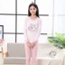 Teen đồ lót phù hợp với cậu bé quần quần áo cotton mùa thu mùa thu mỏng để giữ cho học sinh trung học cơ sở ấm nhấn quần áo mấu chốt đồ ngủ mùa đông. 