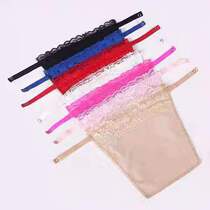 Cloth lace lace anti-light one-piece chest no trace chest