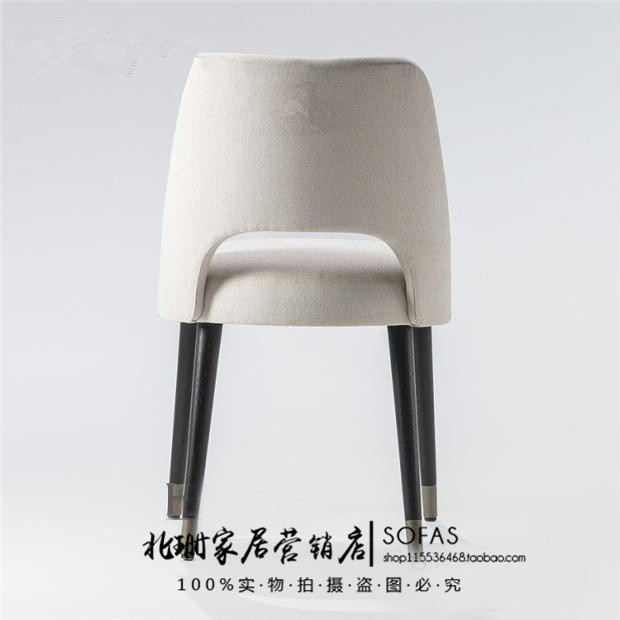 Đơn giản hiện đại nước Mỹ tùy chỉnh gói mềm ghế ăn cafe khách sạn nhà hàng phòng khách đồ nội thất ghế cuốn sách ghế - Giải trí / Bar / KTV ghế bar giá rẻ