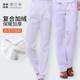Snowland Fruit Compound Fleece-Lined Work Pants with Elastic Waistband, Suitable for Outerwear, Warm, Thick, Comfortable, Slim-Fit Pants for Doctors and Nurses