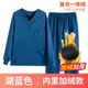 Fleece-Lined Scrub Suit for Women, Long-Sleeved, Thickened, Warm, for Dental, Oral, Pet Hospital, Scrub Uniform, Surgical Workwear, Winter