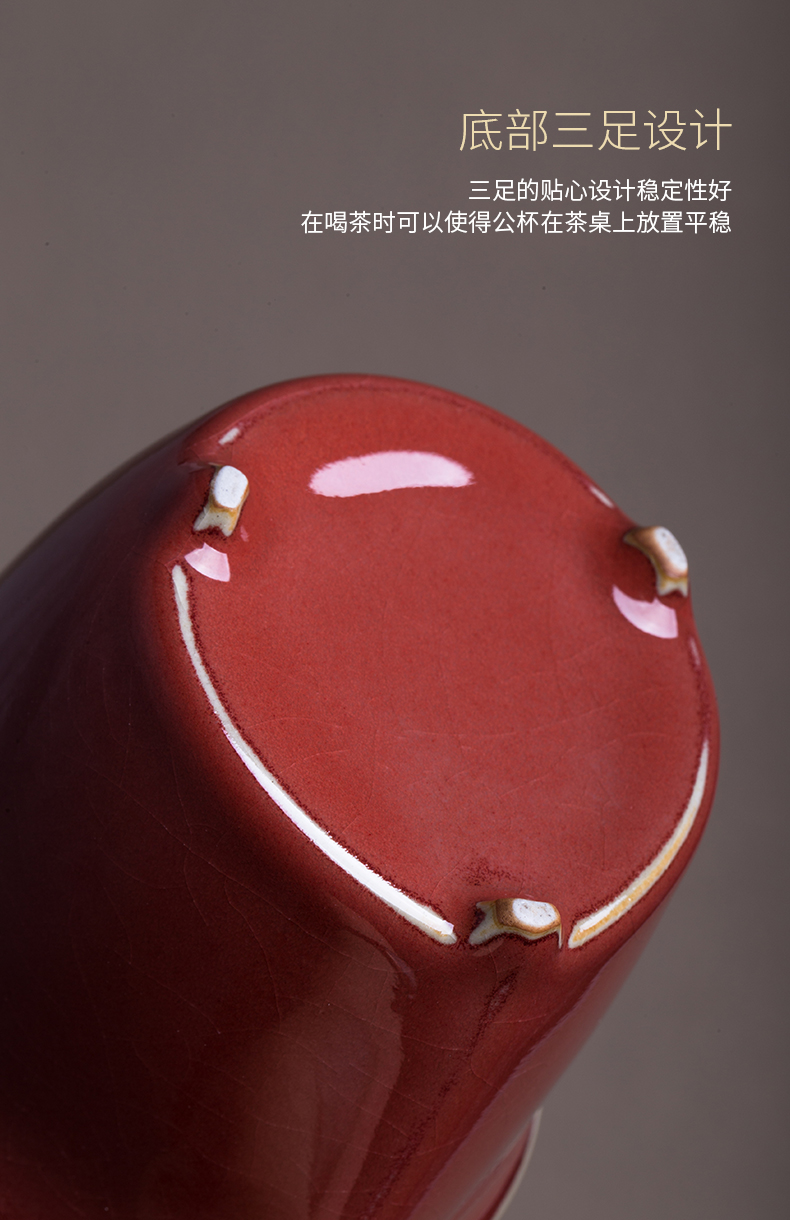 Cloud art fair ji red your up ceramic cups sliced open ice to crack the porcelain tea and a cup of tea sea points kung fu tea set