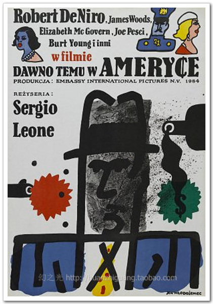 American Past Sergio Leon Movie Poster Art Film Decorative Painting Original Authorization 3