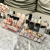 Акриловые палетка теней, настольная коробка для хранения, база под макияж, косметика, помада, духи для ухода за кожей