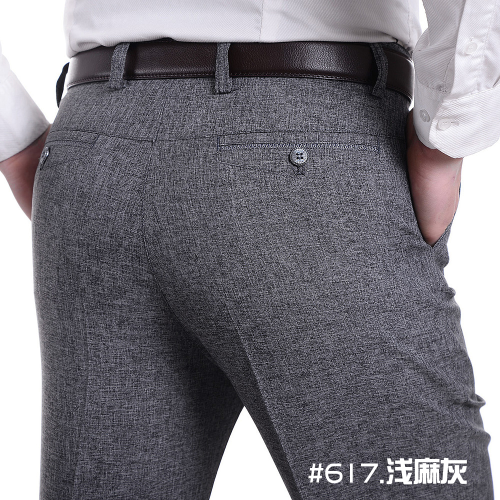 Pantalon droit en polyester pour été - Ref 1475880 Image 9