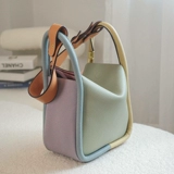 Кожаная сумка на одно плечо, сумка через плечо для приставной кровати, воловья кожа, премиум класс, из натуральной кожи