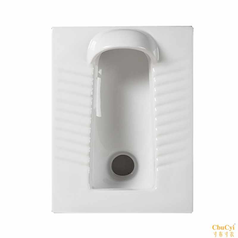 With front plate squat squat toilet type toilet pit pit household ceramic stack pool splash water