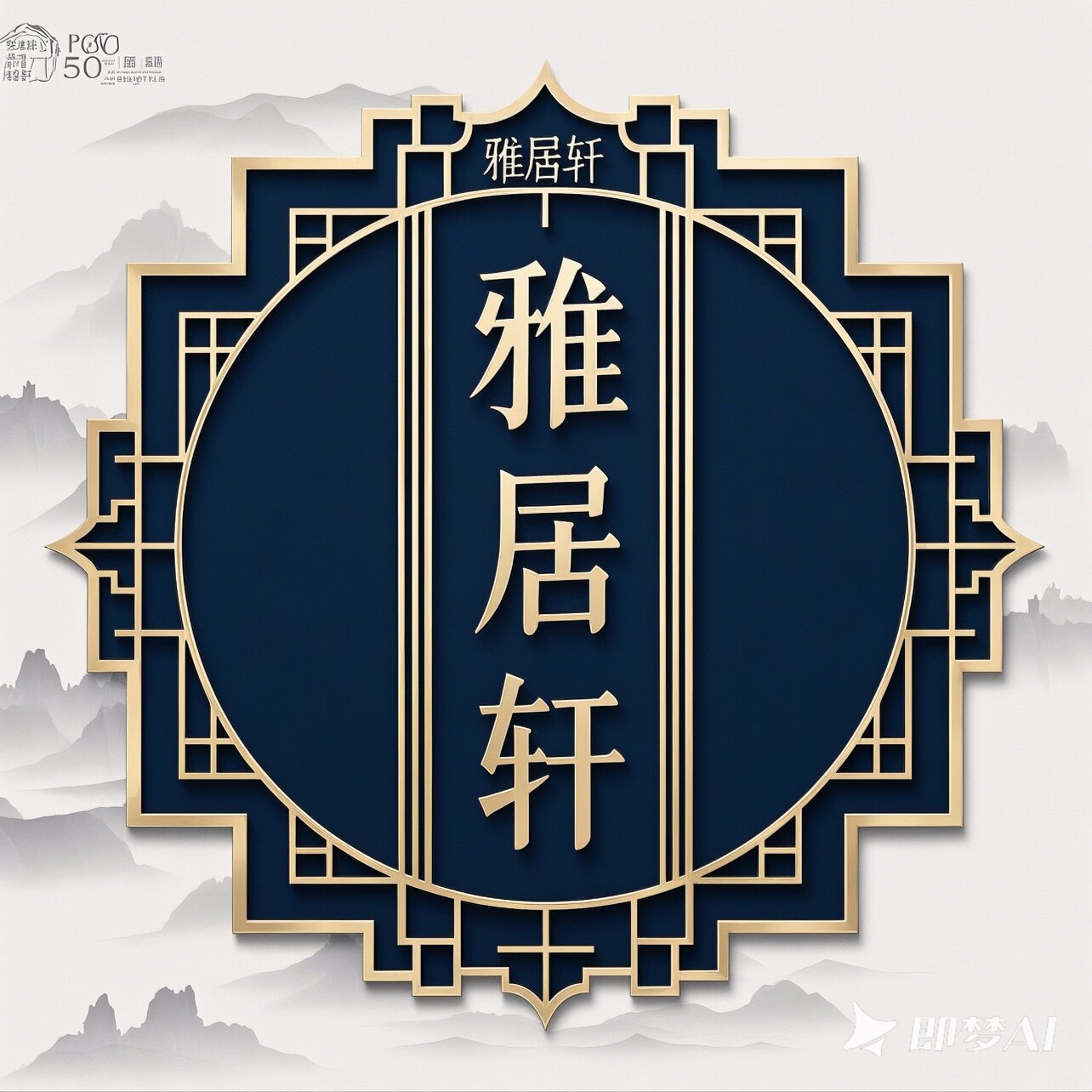 雅居轩的LOGO
