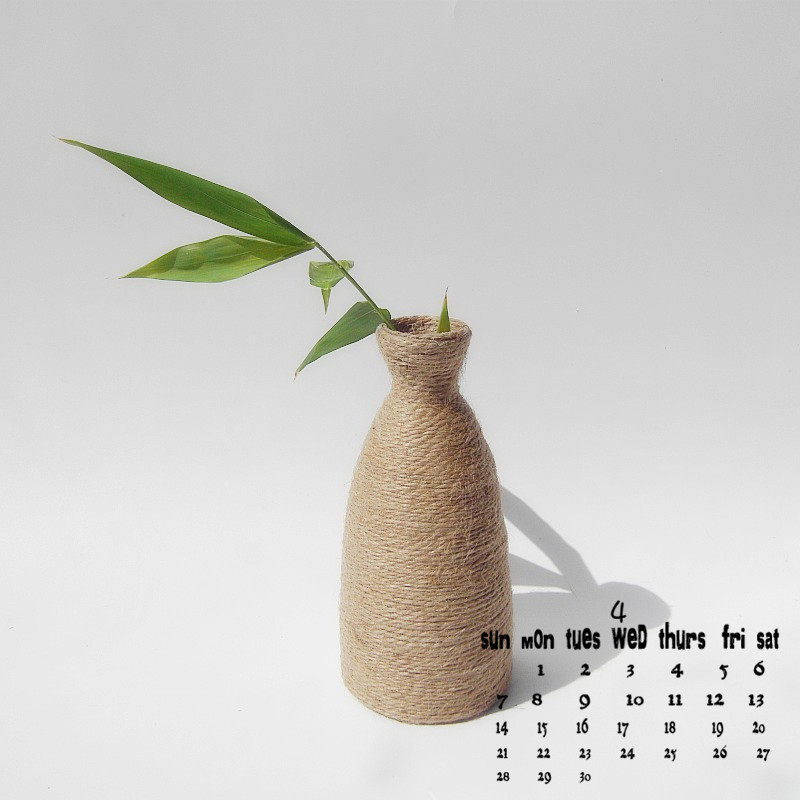 (Daily Special Price) Creative Handcrafted Vase Fields Garden Style Pure Handmade Knitted Tabletop Furnishing Small Vases