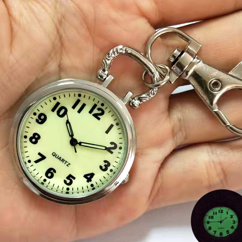 Nurse watch female pocket table exam table cute female student wall watch medical waterproof chest watch elderly pocket watch