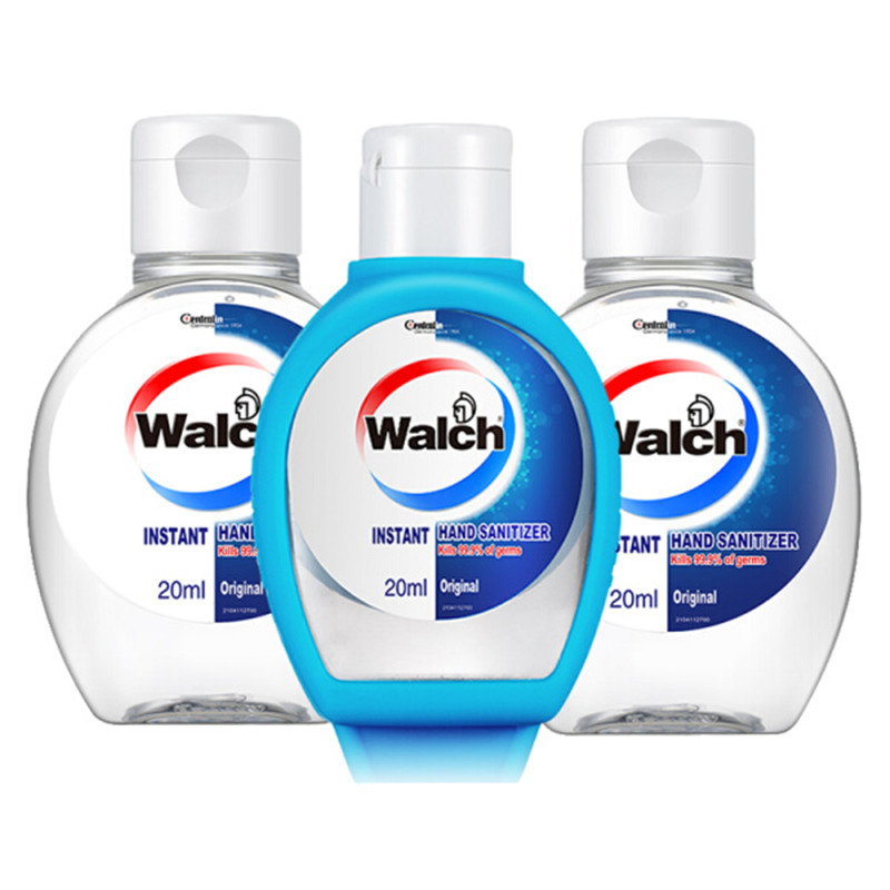 Werux wash hands gel sterilization alcohol 3 bottles of packaging adhesive children can be used for portable travel outdoors