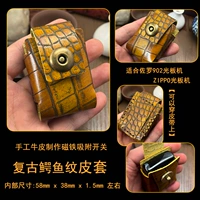 Ретро -крокодиловый рисунок