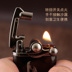 Trưởng nhóm dầu hỏa nhẹ hơn Vintage hoài cổ cá tính sáng tạo trong nước retro bật lửa Gửi bạn trai - Bật lửa bat lua Bật lửa