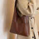 Charlit Keitn Genuine Leather Bag for Women 2026 New Summer Large Capacity Work Clothing Shoulder Underarm Crossbody Bag