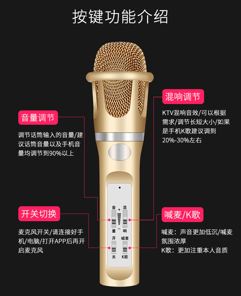 Tất cả mọi người hát karaoke với card âm thanh hát điện thoại di động đặc biệt bộ tạo tiếng hét lúa mì vivo Android oppo phổ thiết bị trực tiếp đầy đủ bộ máy tính neo ghi âm bài hát micrô tên đầy đủ ktv nhỏ mua micro
