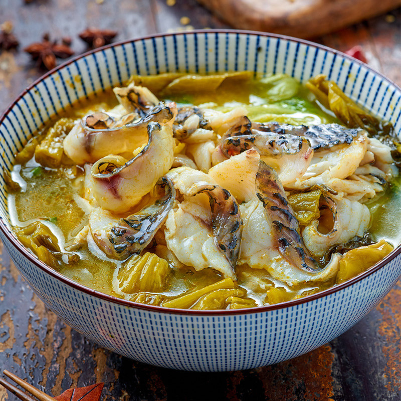 国联水产 加热即食香辣风味烤鱼1KG+金汤酸菜鱼片 400g*2盒 天猫优惠券折后￥89.9包邮（￥149.9-60）