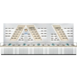 Стенд, стеклянные солнцезащитные очки на солнечной энергии, простой и элегантный дизайн, делается под заказ