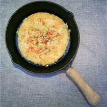 Chenchen non-coated cast iron frying pan Mini small frying pan pancake fried egg fried steak non-stick pan