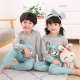 Childrens quần mùa thu bông dây quần mỏng cậu bé cô gái pajamaboys chàng trai bộ đồ lót bé.