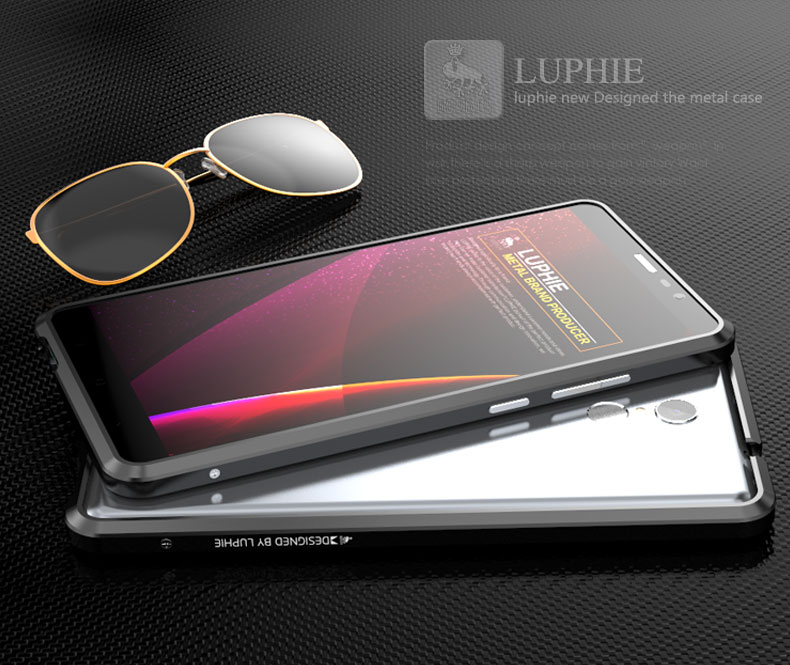 Luphie Blade Sword Slim Light Aluminum Bumper Metal Shell Case for Xiaomi Redmi Note 3
