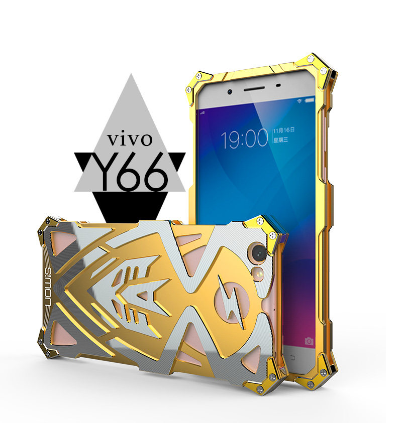 SIMON THOR Ⅱ Aviation Aluminum Alloy Shockproof Armor Metal Case Cover for vivo Y67 & vivo Y66