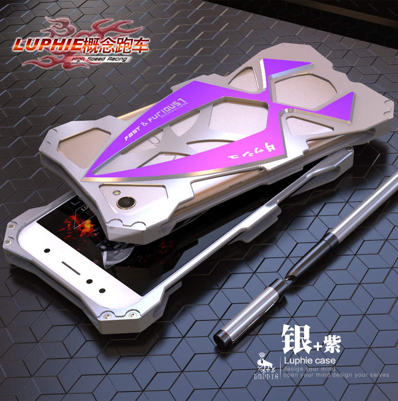 Luphie Roadster Sports Car Luxury Aluminum Metal Case Cover for vivo X9 Plus & vivo X9