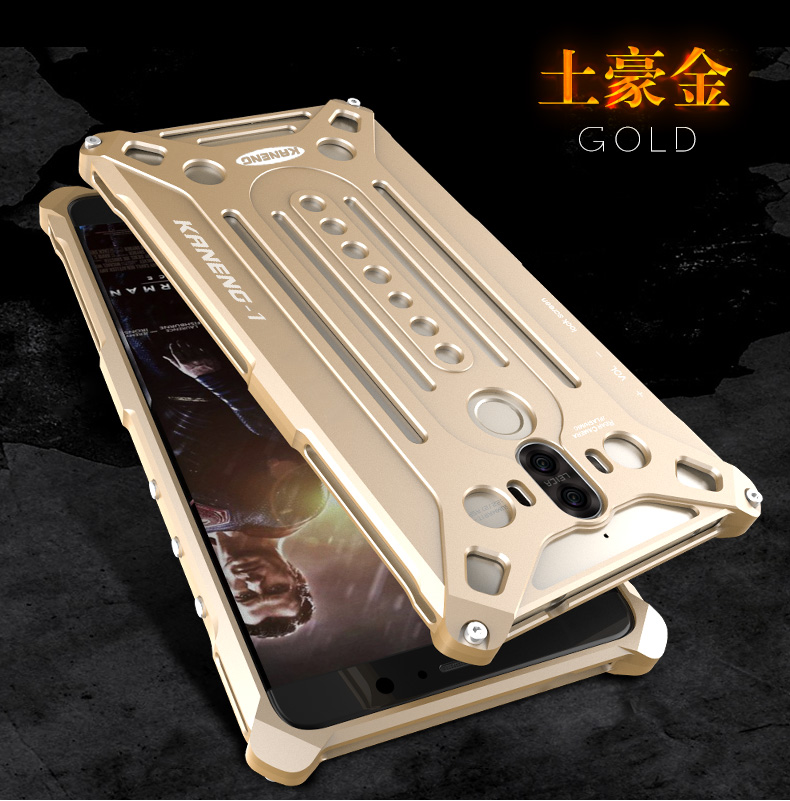 KANENG Powerful Aluminum Shell Shockproof Aerospace Metal Case Cover for Huawei Mate 9