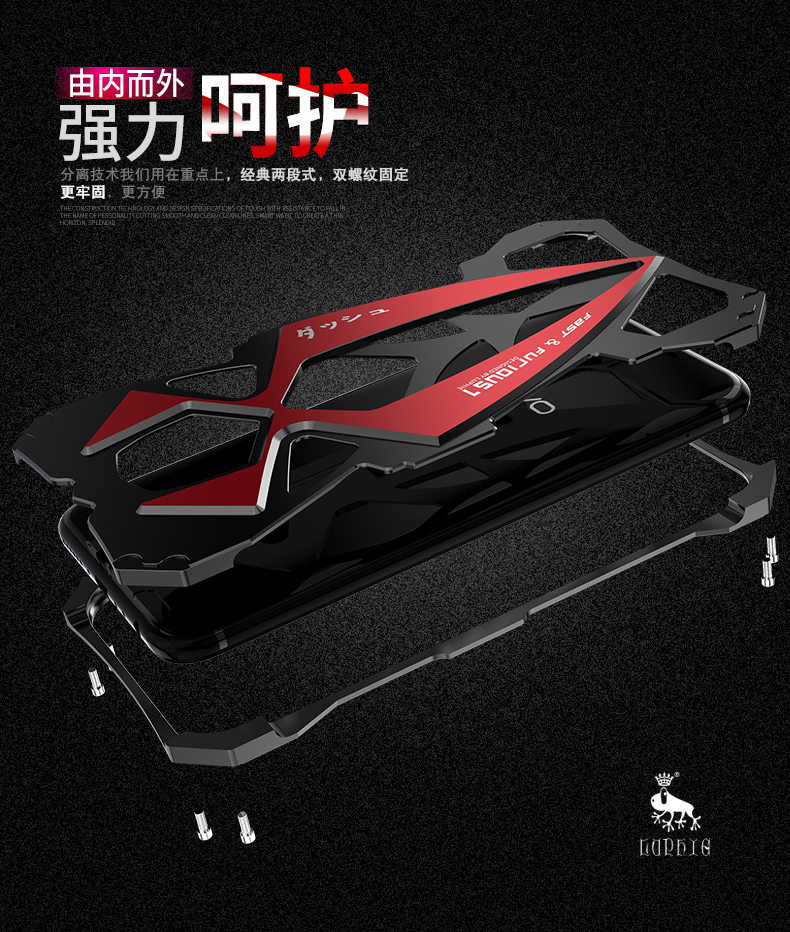 Luphie Roadster Sports Car Luxury Aluminum Metal Case Cover for vivo X9 Plus & vivo X9