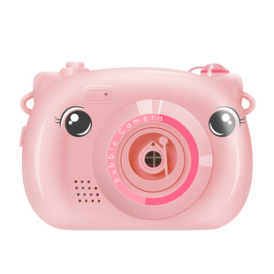 网红泡泡机照相机电动玩具