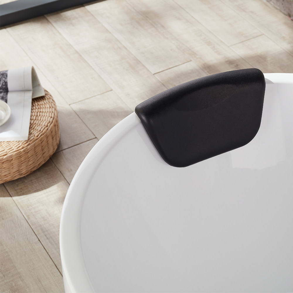 Must-have accessory for a free-standing bathtub Cushion Comfortable suction cup bath pillow