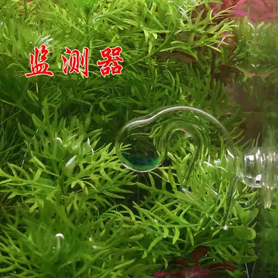 玻璃二氧化碳检测器co2长期监测器水草鱼缸浓度检测仪浓缩测试液