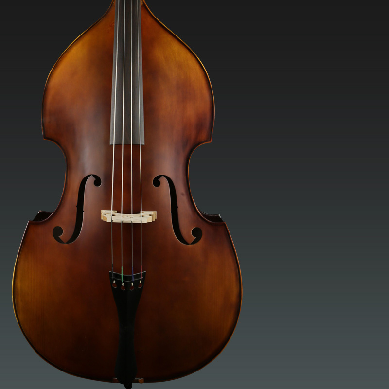 Haocheng natural pattern big bass Professional big bass Full solid wood big bass Double bass Double bass
