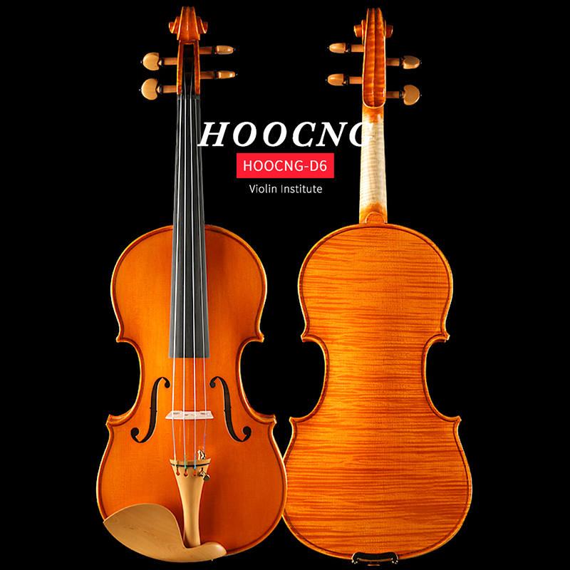 Haocheng Golden Violin Professional Class Full-Hand Violin Adult Professional Level Playing Solo Violin