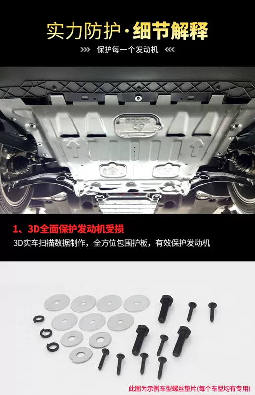 Thích hợp cho 2020 Honda New Alison Engine Lower Guard Panel Tấm bảo vệ khung gầm 15/16 nguyên bản - Khung bảo vệ