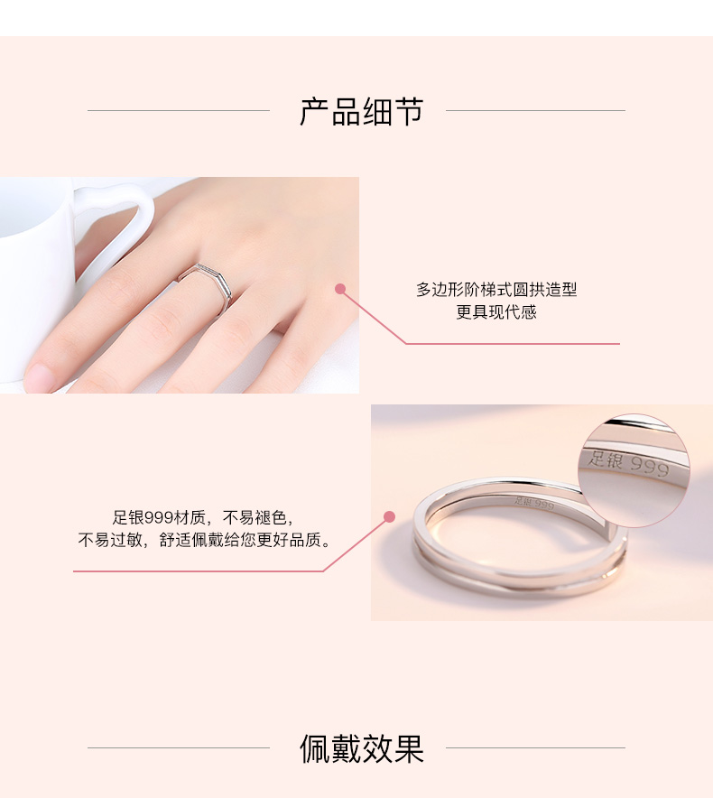 Bague Femme en Argenterie - Ref 3089625 Image 9