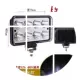 Xe tải led spotlight 24v chói siêu sáng 3 4 inch 5 inch xe 12 v cao chùm sáng sửa đổi ống kính đảo ngược ánh sáng - Sửa đổi ô tô