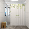Bathroom Shower Curtain Set, Thickened Waterproof Fabric, No-Drill Magnetic Bathroom Curtain, Door Curtain, Partition Curtain